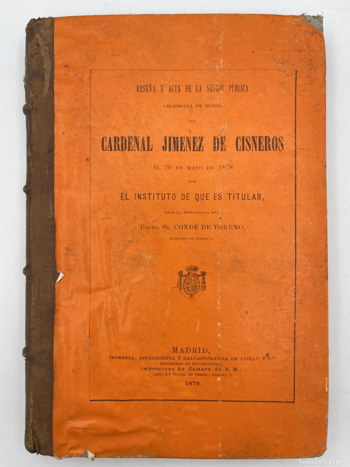 Libros de segunda mano: Cardenal Jim&eacute;nez de Cisneros -