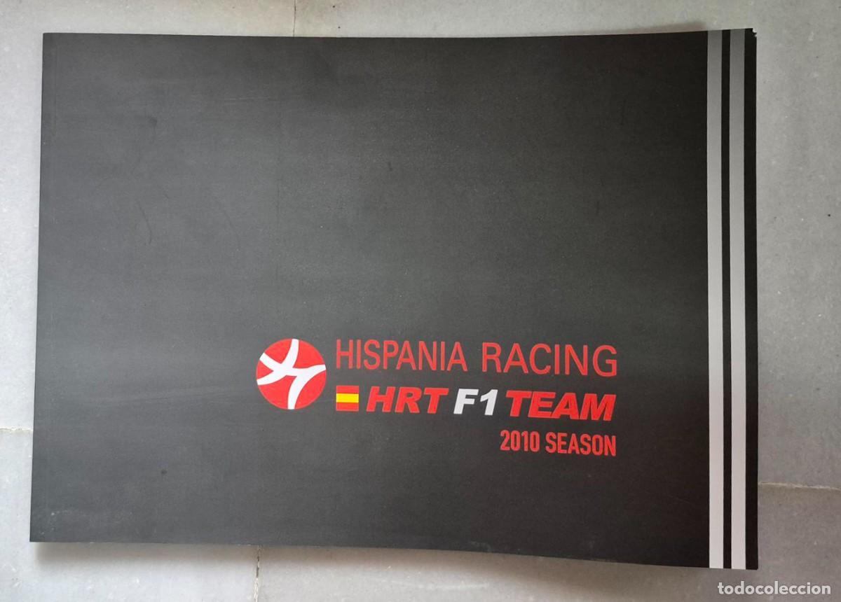 Libros de segunda mano: HISPANIA RACING. HRT F1 TEAM. 210 SEASON. Sin paginar