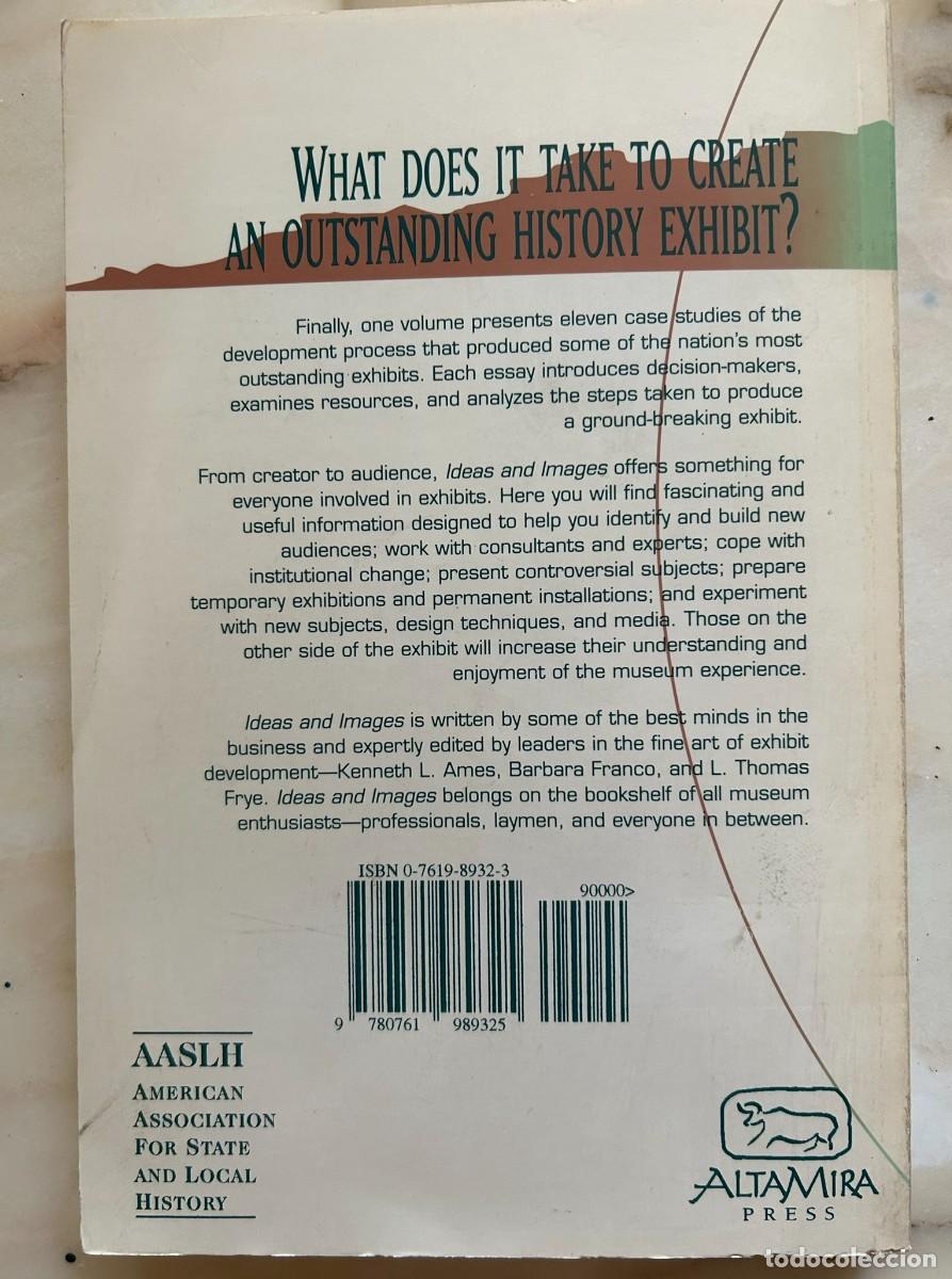 Libros de segunda mano: IDEAS AND IMAGES - DEVELOPING INTERPRETIVE HISTORY EXHIBITS - Foto 7