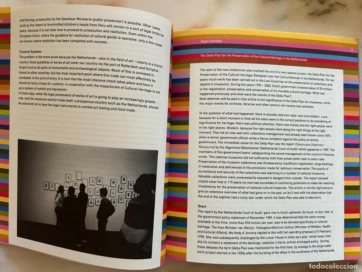 Libros de segunda mano: TOPICS - DEVELOPMENTS IN DUTCH MUSEUM POLICY - AMSTERDAM 2001 - MUSEOLOGY - Foto 4