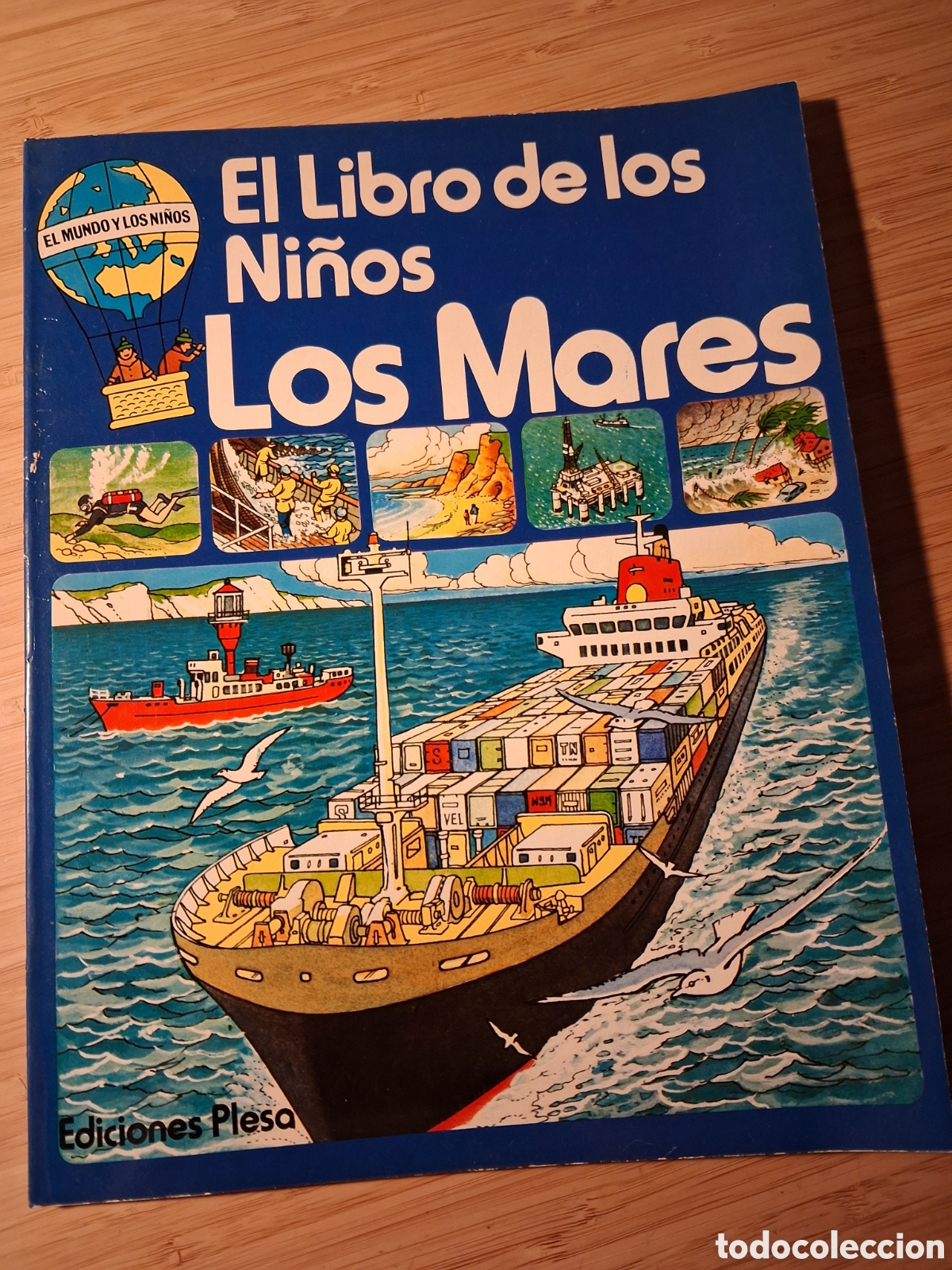 Second hand books: El Libro de los Ni&ntilde;os: Los Mares - Jenny Tyler, Lisa Watts, Bob Jersey y Bob Scott (Plesa 1976)