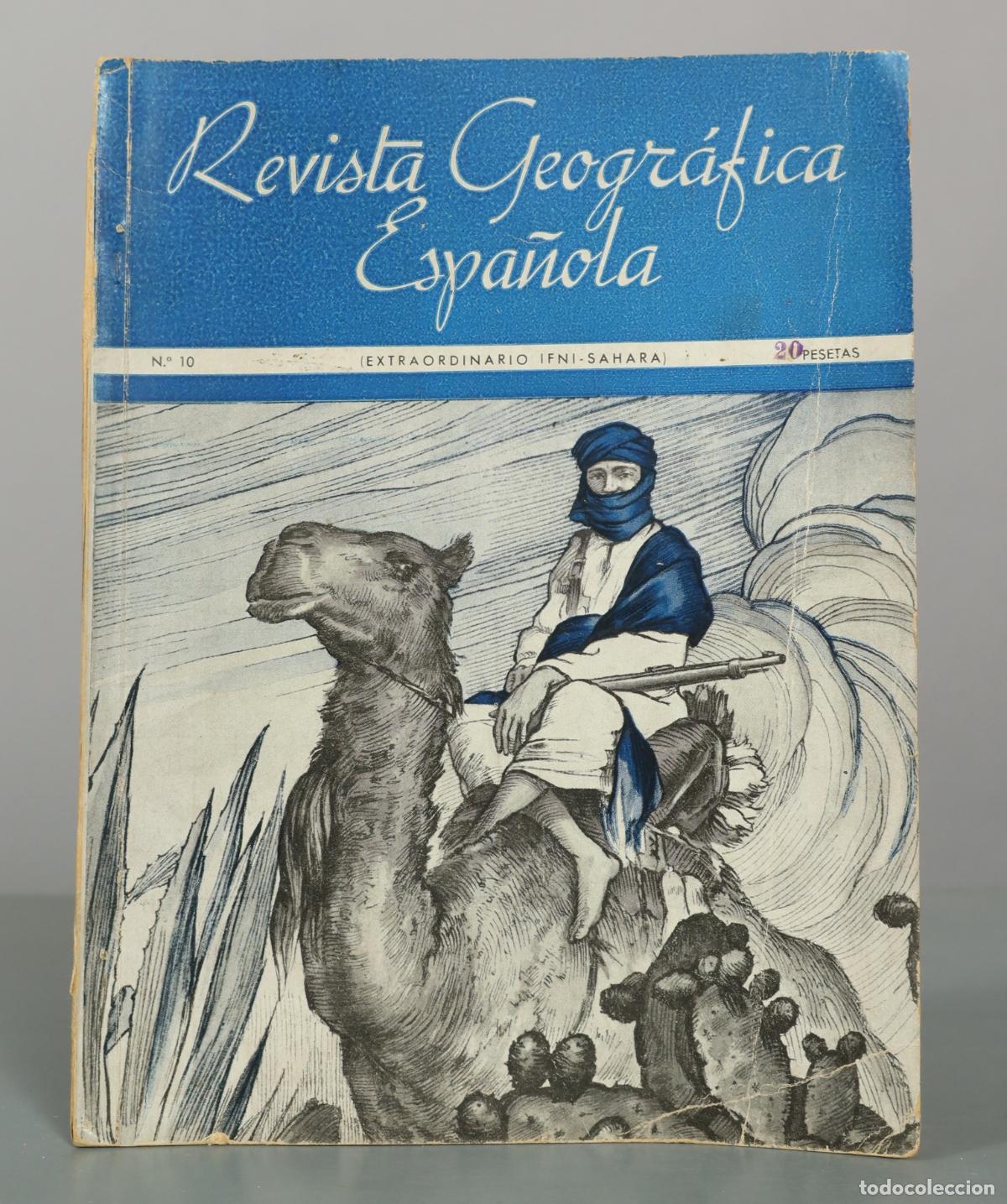 Libros de segunda mano: Revista Geogr&aacute;fica Espa&ntilde;ola Extraordinario Ifni - Sahara