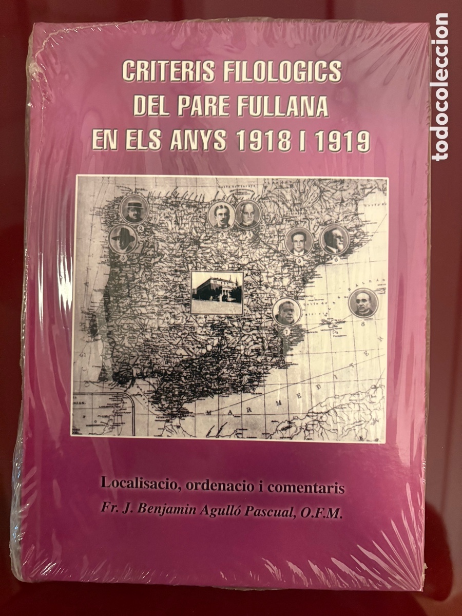 Libros de segunda mano: CRITERIS FILOL&Ograve;GICS DEL PARE FULLANA EN ELS ANYS 1918 I 1919 &ndash; LO RAT PENAT &ndash; 2002 &ndash; PRECINTADO