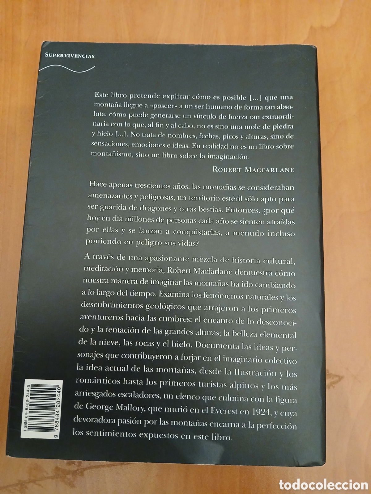 Libros de segunda mano: Las monta&ntilde;as de la mente. Robert Macfarlane. - Foto 2
