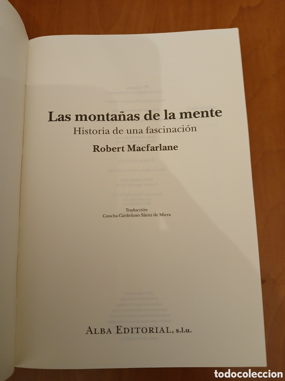 Libros de segunda mano: Las monta&ntilde;as de la mente. Robert Macfarlane. - Foto 3