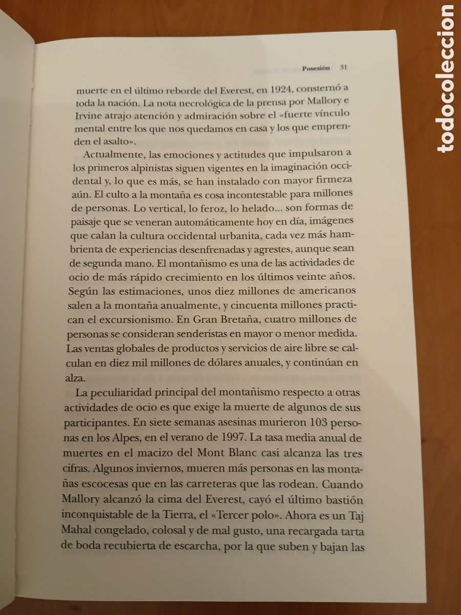 Libros de segunda mano: Las monta&ntilde;as de la mente. Robert Macfarlane. - Foto 6