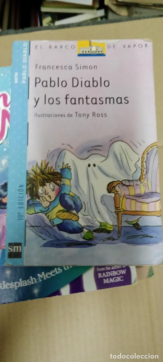 Libri di seconda mano: Pablo Diablo y los fantasmas. El barco de vapor 6. - Francesca Simon. LIBRO GG-BGA
