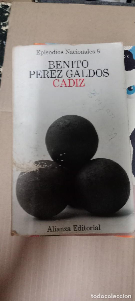 Libri di seconda mano: BENITO PEREZ GALDOS EPISODIOS NACIONALES CADIZ LIBRO GG-BGA