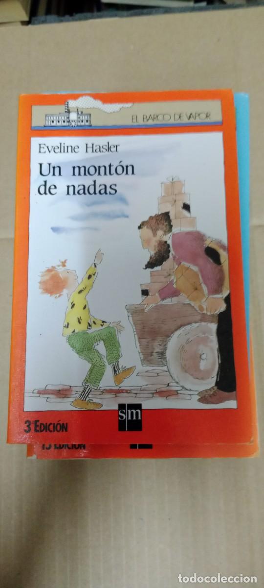 Libros de segunda mano: UN MONTON DE NADAS EVELINE HASLER EL BARCO DE VAPOR LIBRO GG-BGA