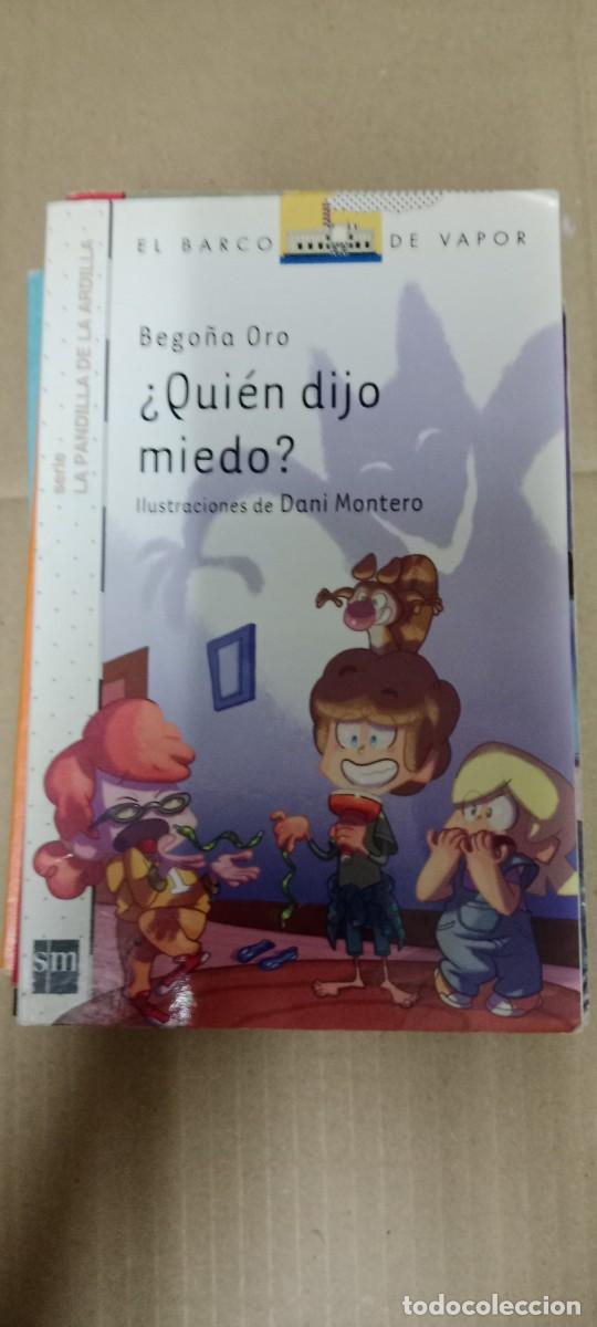 Libros de segunda mano: &iquest;Qui&eacute;n dijo miedo? -Bego&ntilde;a Oro- Ed. SM El Barco de Vapor. LIBRO GG-BGA