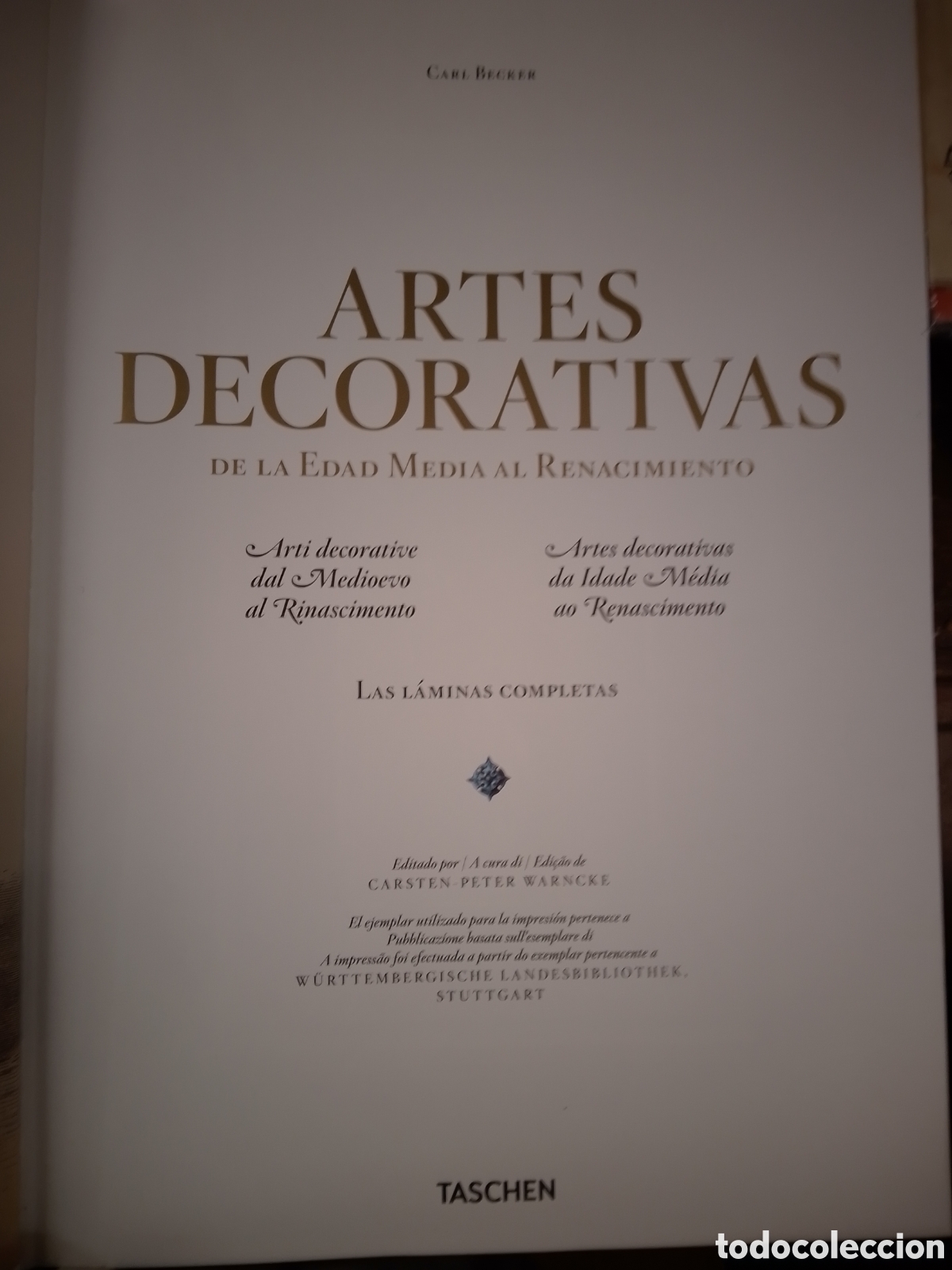 Libros de segunda mano: ARTES DECORATIVAS. BECKER, CARL. TASCHEN. 2011 - Foto 2