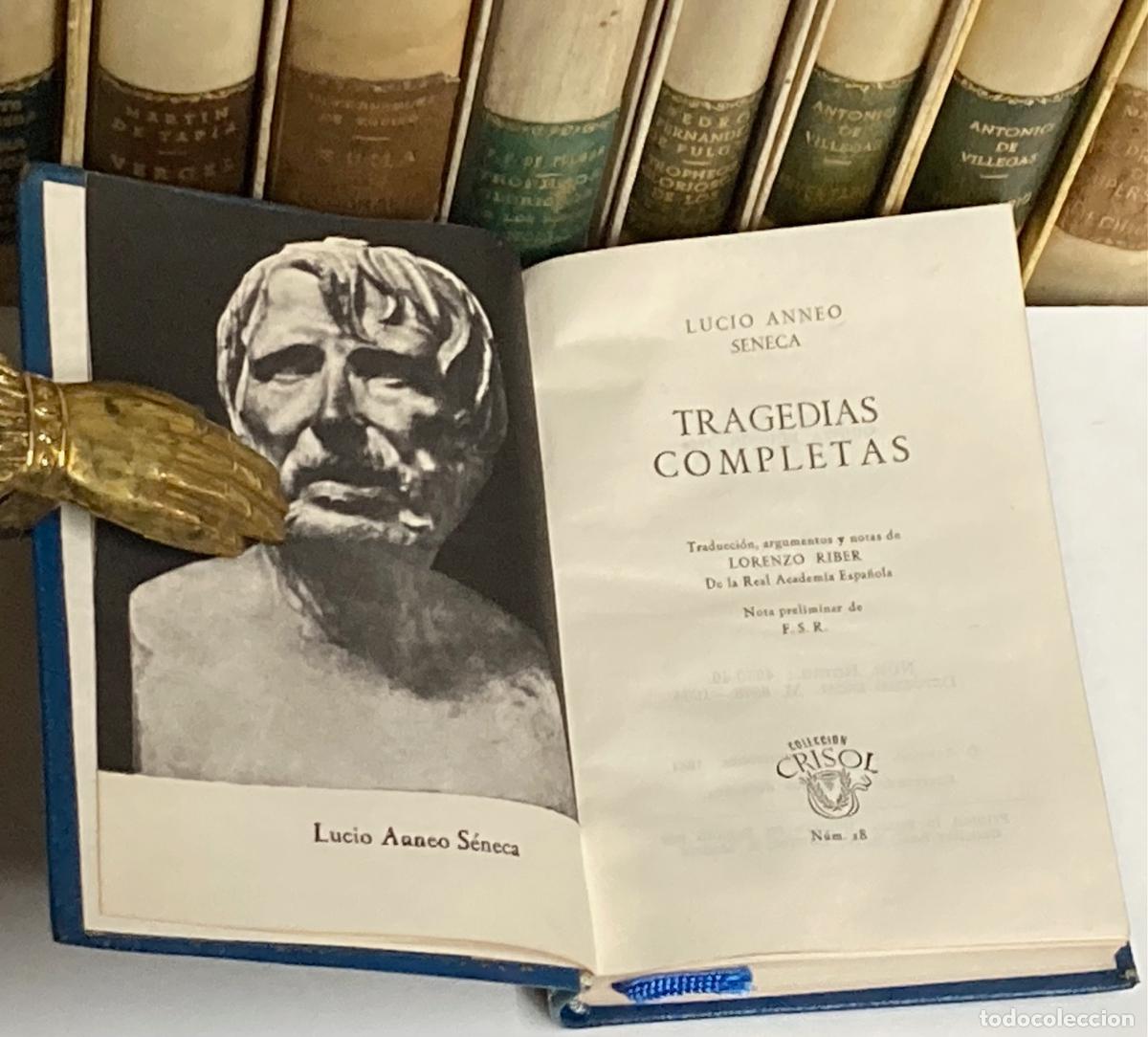 Libros de segunda mano: A&Ntilde;O 1964 - TRAGEDIAS COMPLETAS DE S&Eacute;NECA - AGUILAR COLECCI&Oacute;N CRISOL N&ordm; 18