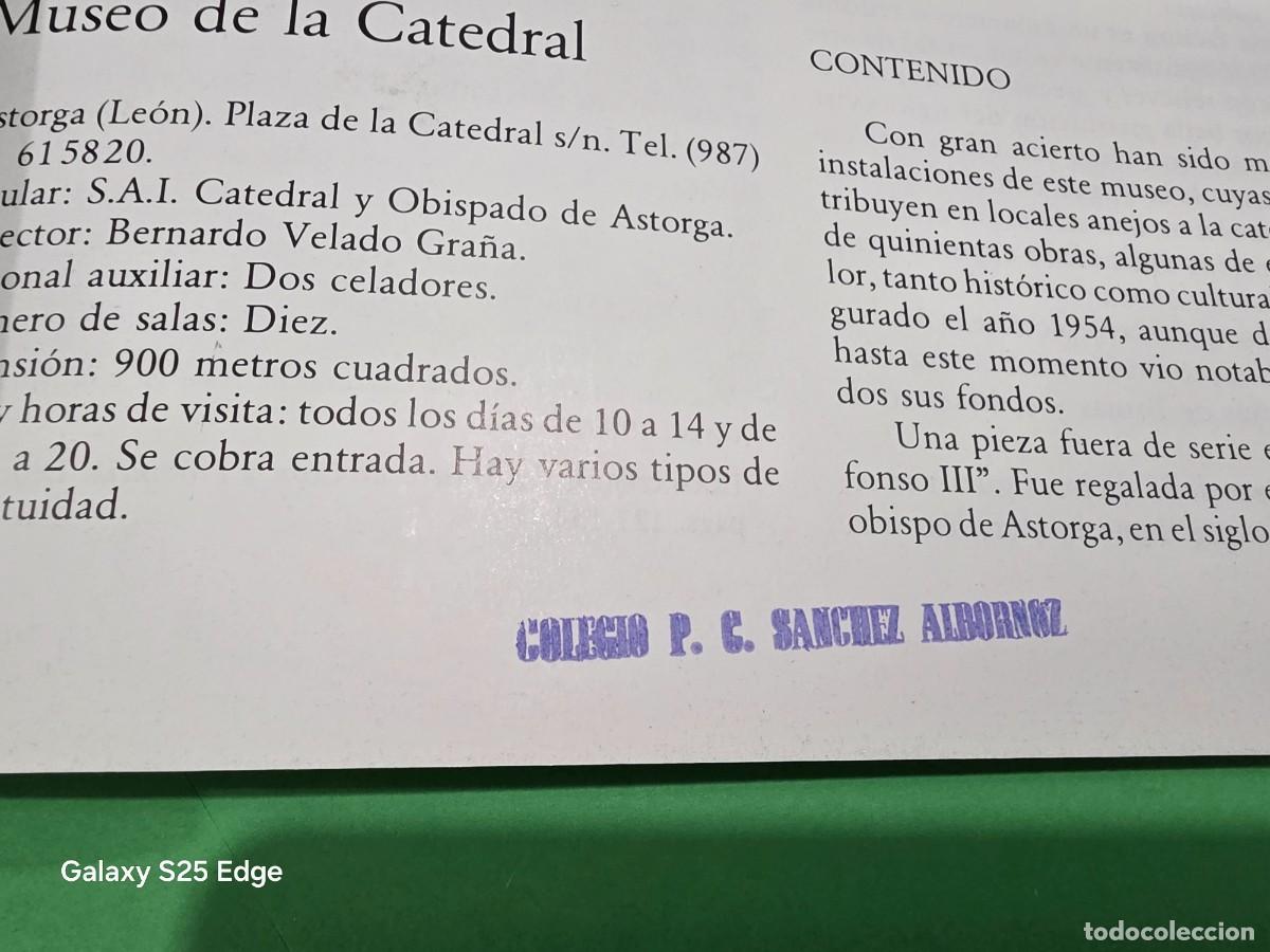 Libros de segunda mano: &rdquo;&rdquo;MUSEOS ECLESI&Aacute;STICOS DE CASTILLA Y LE&Oacute;N&rdquo;&rdquo;...JUNTA DE CASTILLA Y LE&Oacute;N...1986... - Foto 9