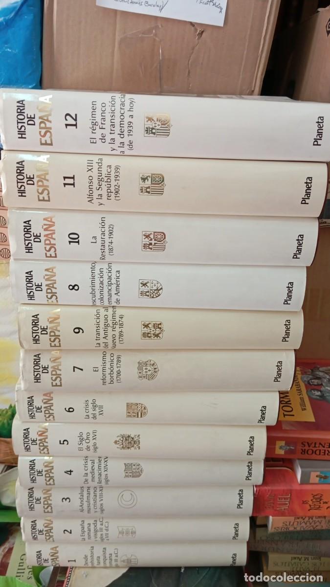 Libros de segunda mano: Historia de Espa&ntilde;a-Planeta-12 tomos-oferta por tiempo limitado-