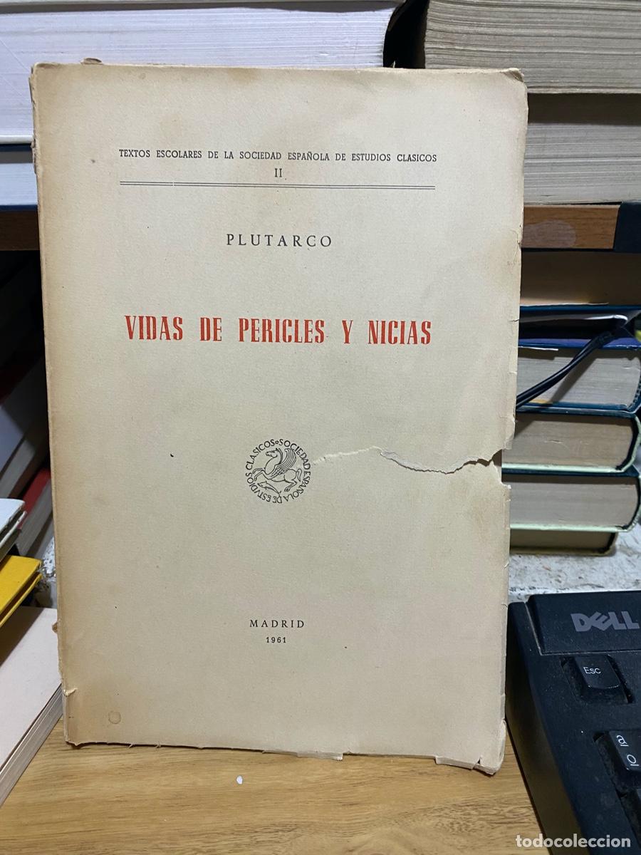 Libros de segunda mano: VIDAS DE PERICLES Y NICIAS, PLUTARCO, MADRID 1961