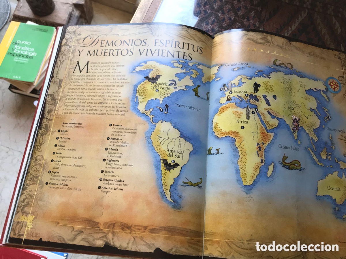 Libros de segunda mano: Enciclopedia de las criaturas m&aacute;gicas. Julia Bruce - Foto 5