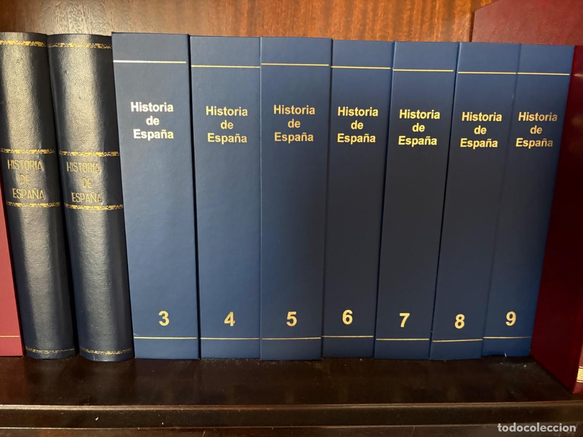 Libros de segunda mano: Historia de Espa&ntilde;a nueve tomos