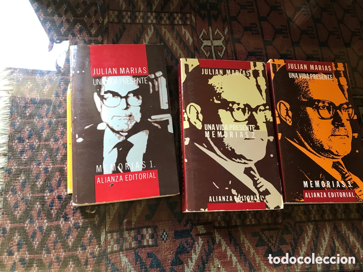 Libros de segunda mano: Julia Mar&iacute;as. Una vida presente. Memorias 1, 2 y 3. Alianza editorial