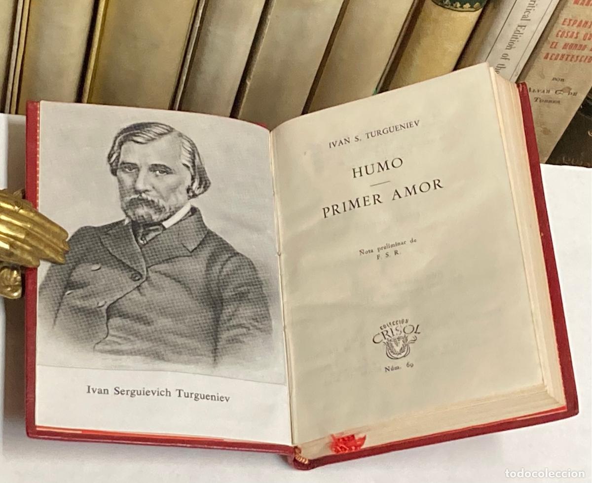 Libros de segunda mano: A&Ntilde;O 1960 - HUMO. PRIMER AMOR POR TURGUENIEV - AGUILAR COLECCI&Oacute;N CRISOL N&ordm; 69
