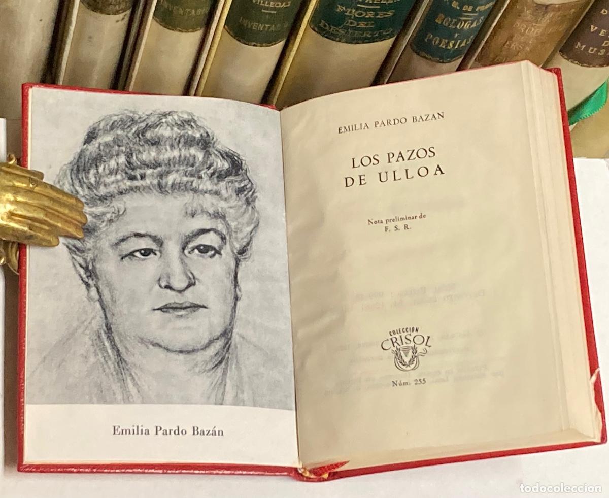 Libros de segunda mano: A&Ntilde;O 1962 - LOS PAZOS DE ULLOA POR EMILIA PARDO BAZ&Aacute;N - AGUILAR COLECCI&Oacute;N CRISOL N&ordm; 255