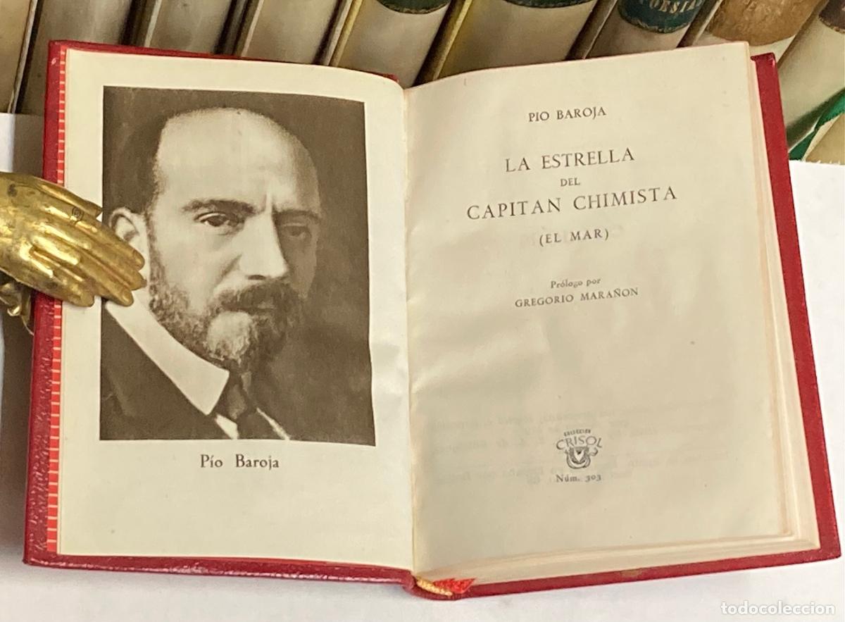Libros de segunda mano: A&Ntilde;O 1950 - LA ESTRELLA DEL CAPIT&Aacute;N CHIMISTA POR P&Iacute;O BAROJA - AGUILAR COLECCI&Oacute;N CRISOL N&ordm; 303