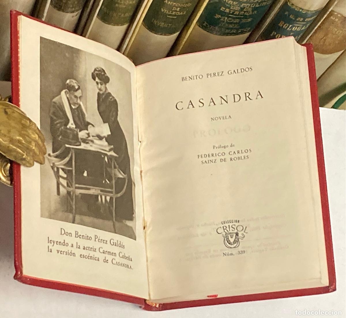 Libros de segunda mano: A&Ntilde;O 1951 - CASANDRA. NOVELA DE BENITO P&Eacute;REZ GALD&Oacute;S - AGUILAR COLECCI&Oacute;N CRISOL N&ordm; 339