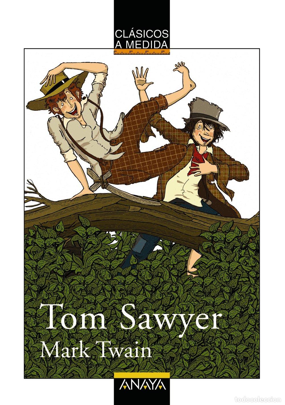 Libros de segunda mano: Tom Sawyer - Twain, Mark - Anaya Infantil y Juvenil - Cl&aacute;sicos - A Medida, 01