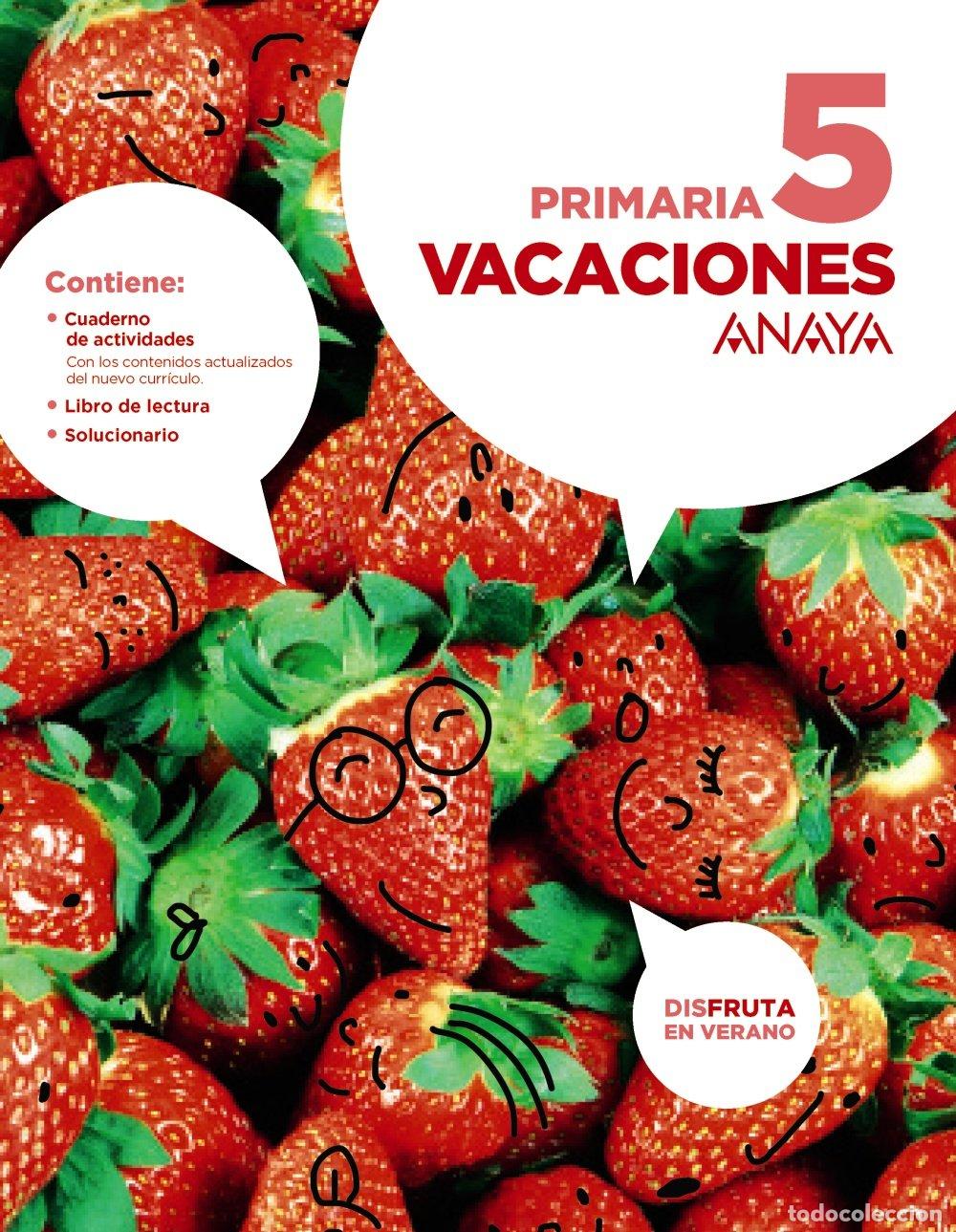Libros de segunda mano: Vacaciones 5 - Anaya Educaci&oacute;n - Cuadernos Vacaciones