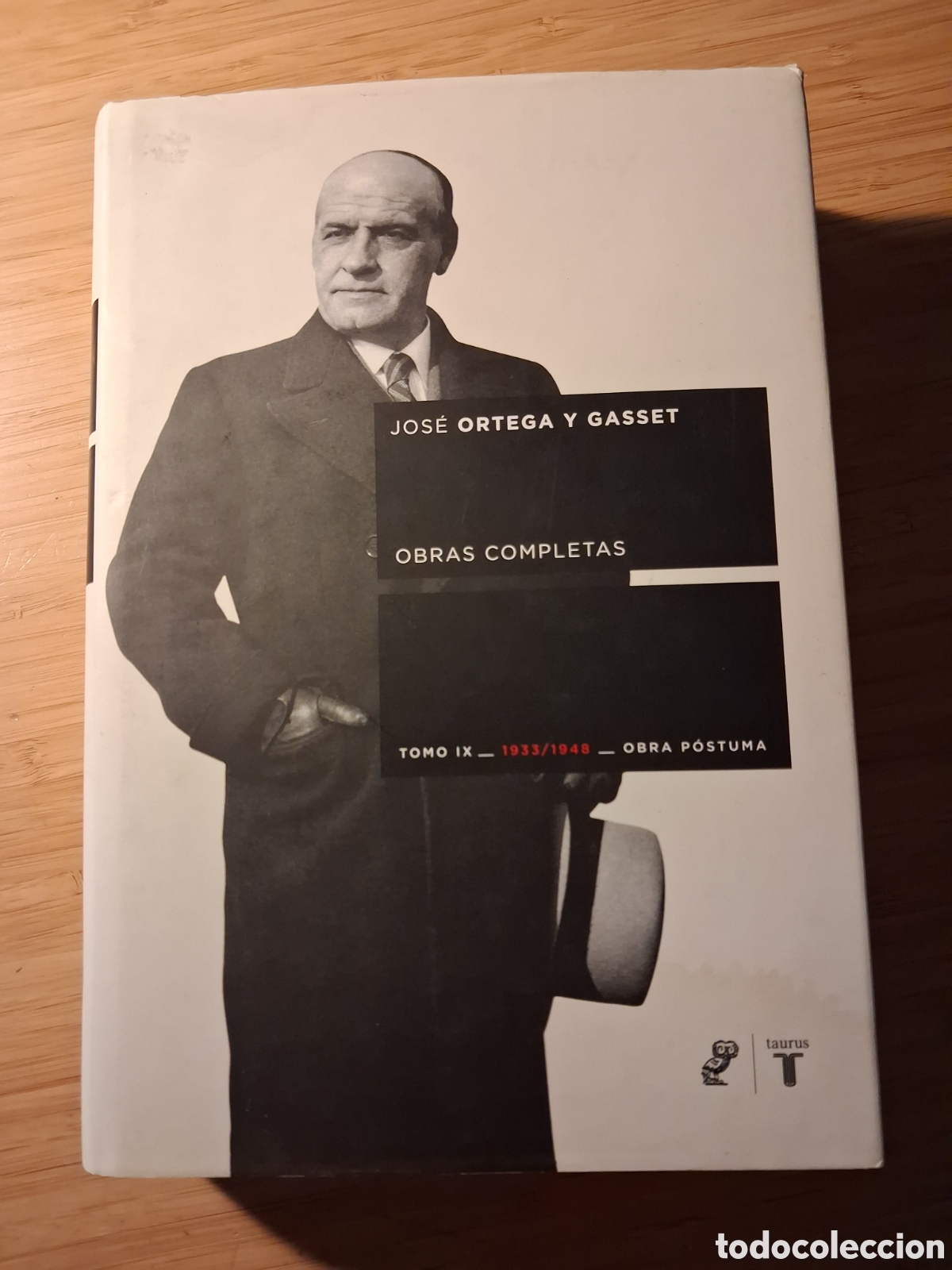 Libros de segunda mano: Obras completas tomo IX (1933-1948) Obra p&oacute;stuma - Ortega y Gasset (Fund. Ortega y Gasset 2009)