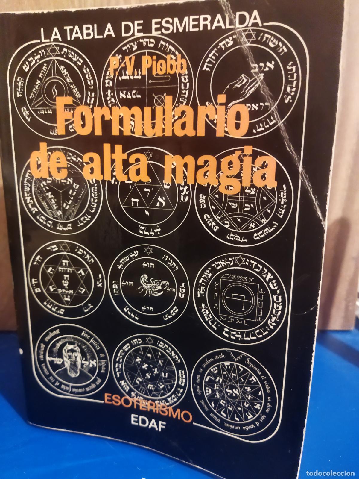 Libros de segunda mano: Formulario de alta magia esoterismo