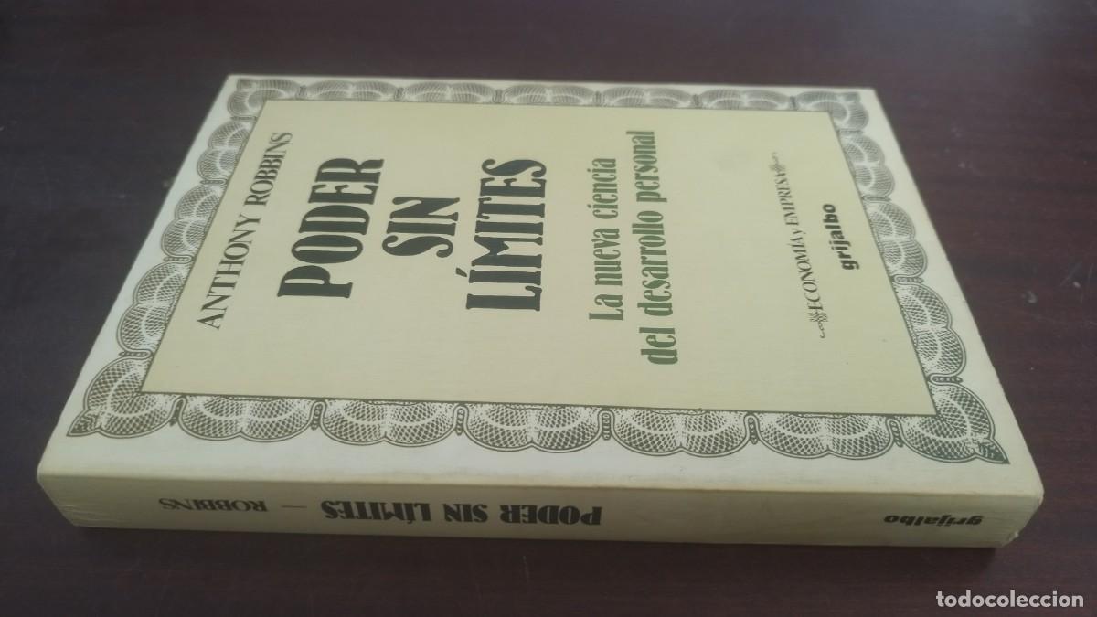 Libros de segunda mano: PODER SIN L&Iacute;MITES LA NUEVA CIENCIA DEL DESARROLLO PERSONAL/ ANTHONY ROBBINS / ZUX 19 / GRIJALBO
