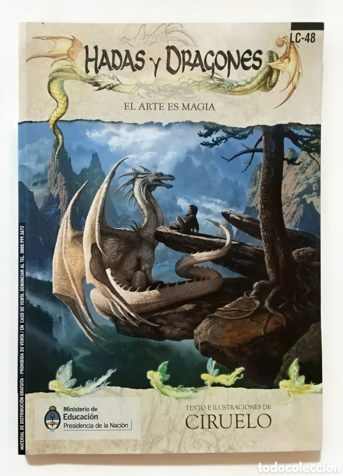 Libros de segunda mano: CIRUELO &ndash; HADAS Y DRAGONES. EL ARTE ES MAGIA &ndash; DOEDYTORES &ndash; 2012