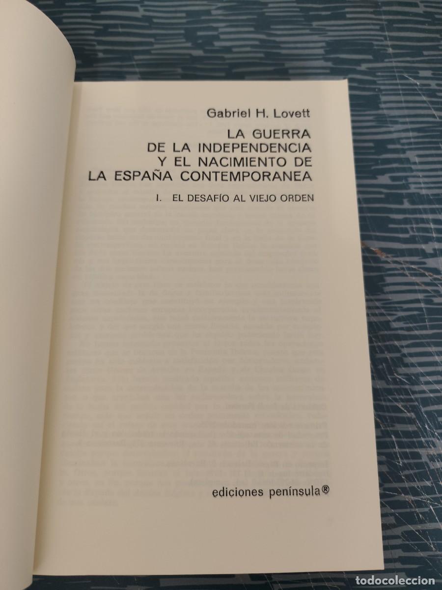 Libros de segunda mano: LA GUERRA DE LA INDEPENDENCIA Y EL NACIMIENTO DE LA..... - Foto 2