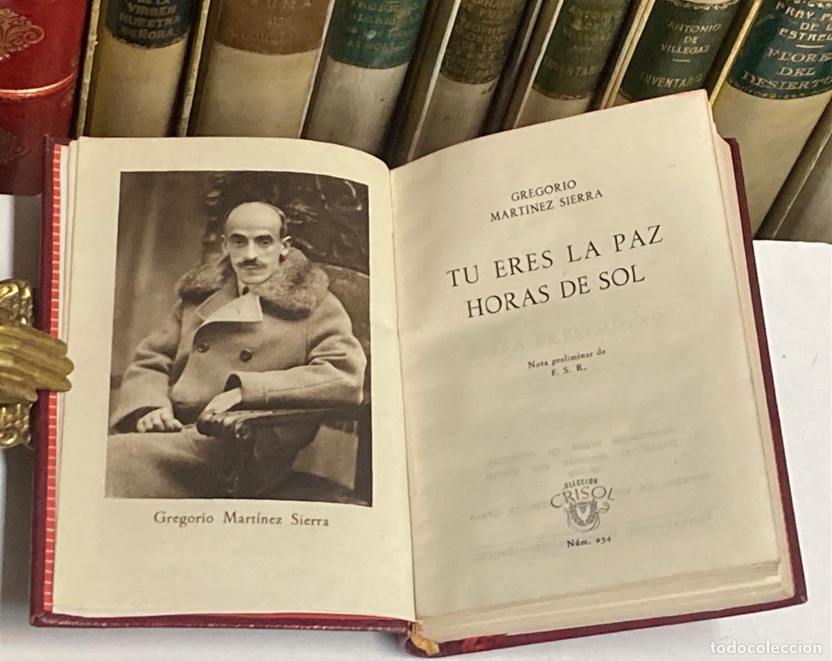 Libros de segunda mano: A&Ntilde;O 1948 - NOVELAS (ERES LA PAZ Y OTRAS) POR MART&Iacute;NEZ SIERRA - AGUILAR COLECCI&Oacute;N CRISOL N&ordm; 234
