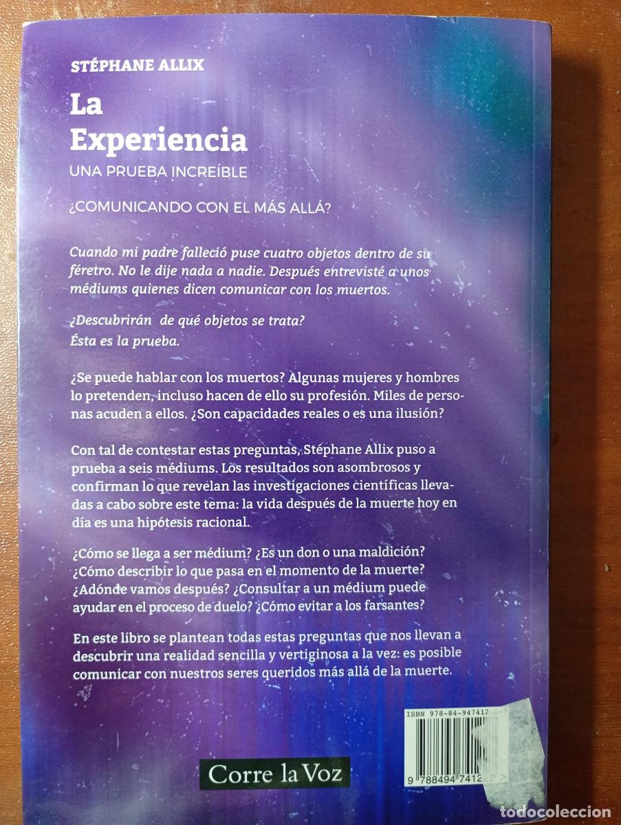 Libros de segunda mano: LA EXPERIENCIA. STEPHANE ALLIX - Foto 5