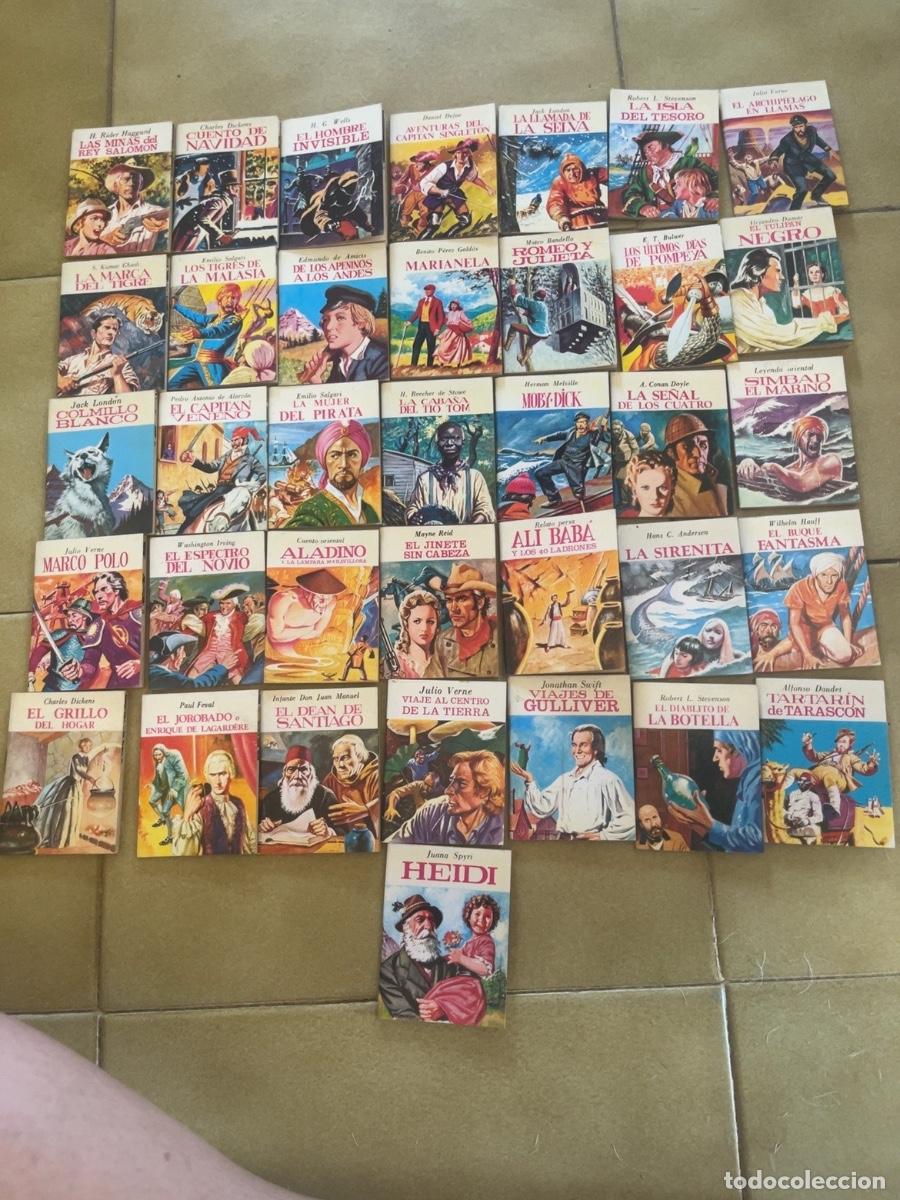 Libros de segunda mano: Minibiblioteca de la Literatura Universal Petete &ndash; Colecci&oacute;n completa 36/36 &ndash; A&ntilde;os 80