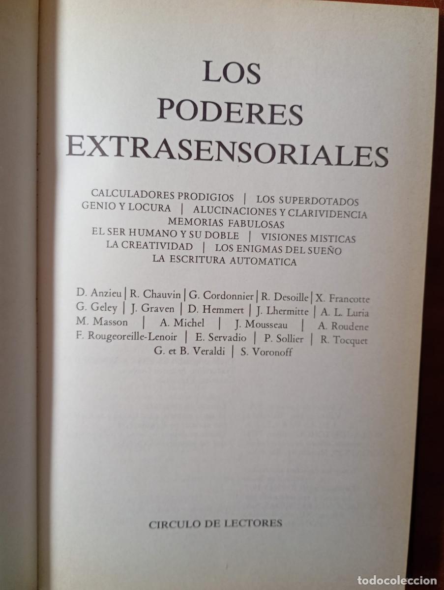 Libros de segunda mano: LOS PODERES EXTRA-SENSORIALES. - Foto 3