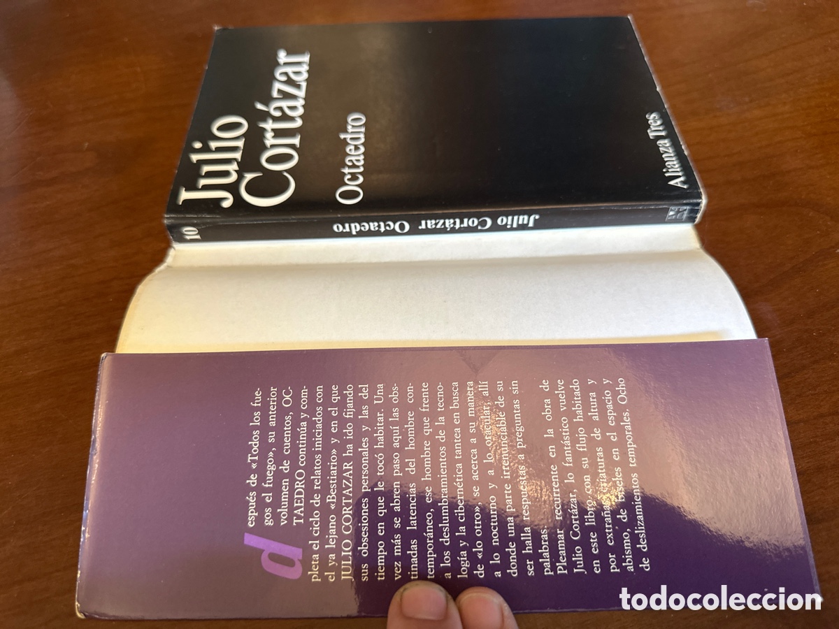 Libros de segunda mano: JULIO CORTAZAR. OCTAEDRO. ALIANZA TRES 1979 - Foto 2