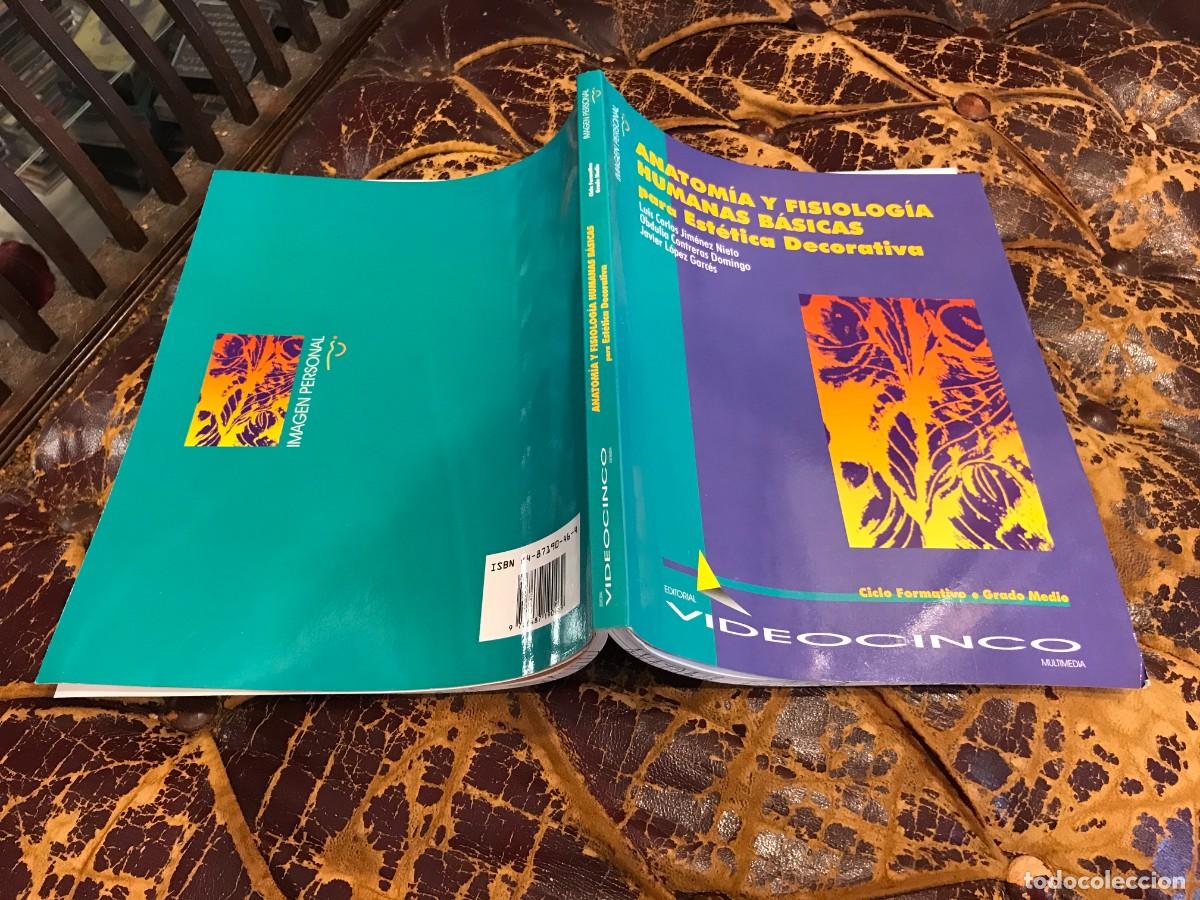 Libros de segunda mano: ANATOM&Iacute;A Y FISIOLOG&Iacute;A HUMANAS B&Aacute;SICAS PARA EST&Eacute;TICA DECORATIVA. 1997. LUIS NIETO-OBDULIA CONTRERAS..