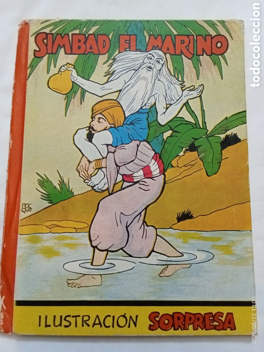 Libros de segunda mano: Libro Simbad el Marino ilustraci&oacute;n sorpresa n&deg;10