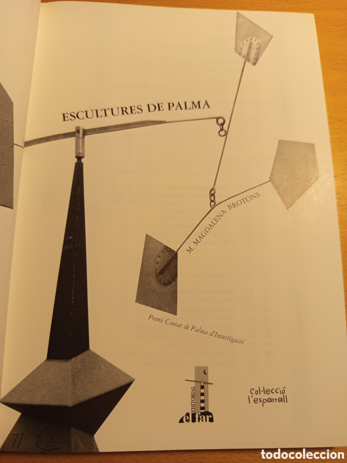 Libros de segunda mano: ESCULTURES DE PALMA (M. MAGDALENA BROTONS) - Foto 2