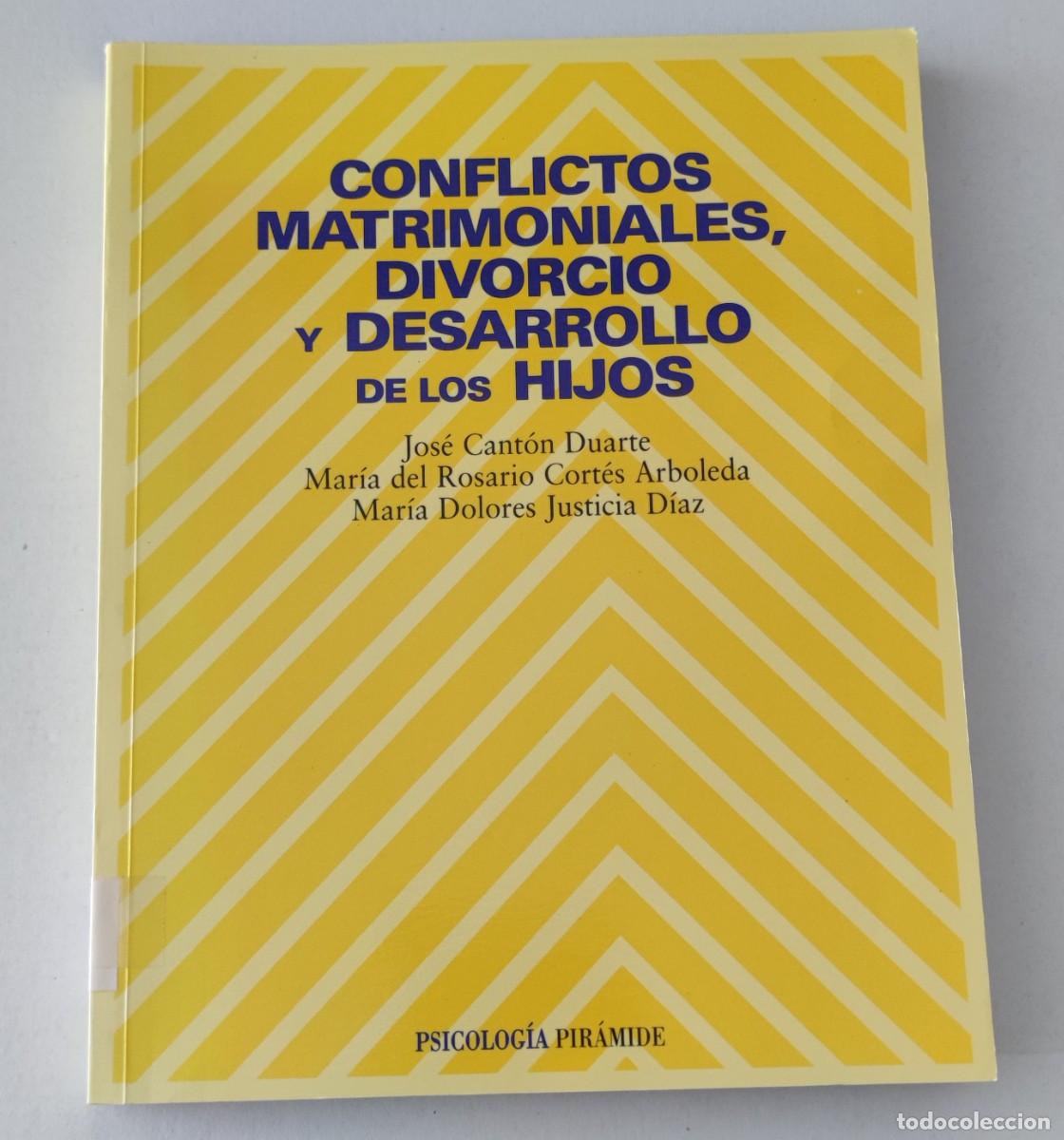 Libros de segunda mano: CONFLICTOS MATRIMONIALES, DIVORCIO Y DESARROLLO DE LOS HIJOS - JOS&Eacute; CANT&Oacute;N - PIR&Aacute;MIDE