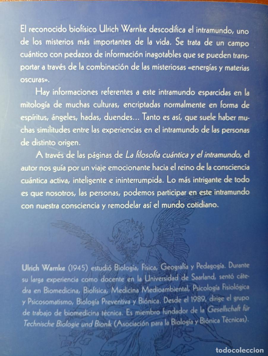 Libros de segunda mano: LA FILOSOFIA CUANTICA Y EL INTRAMUNDO. ULRICH WARNKE - Foto 4