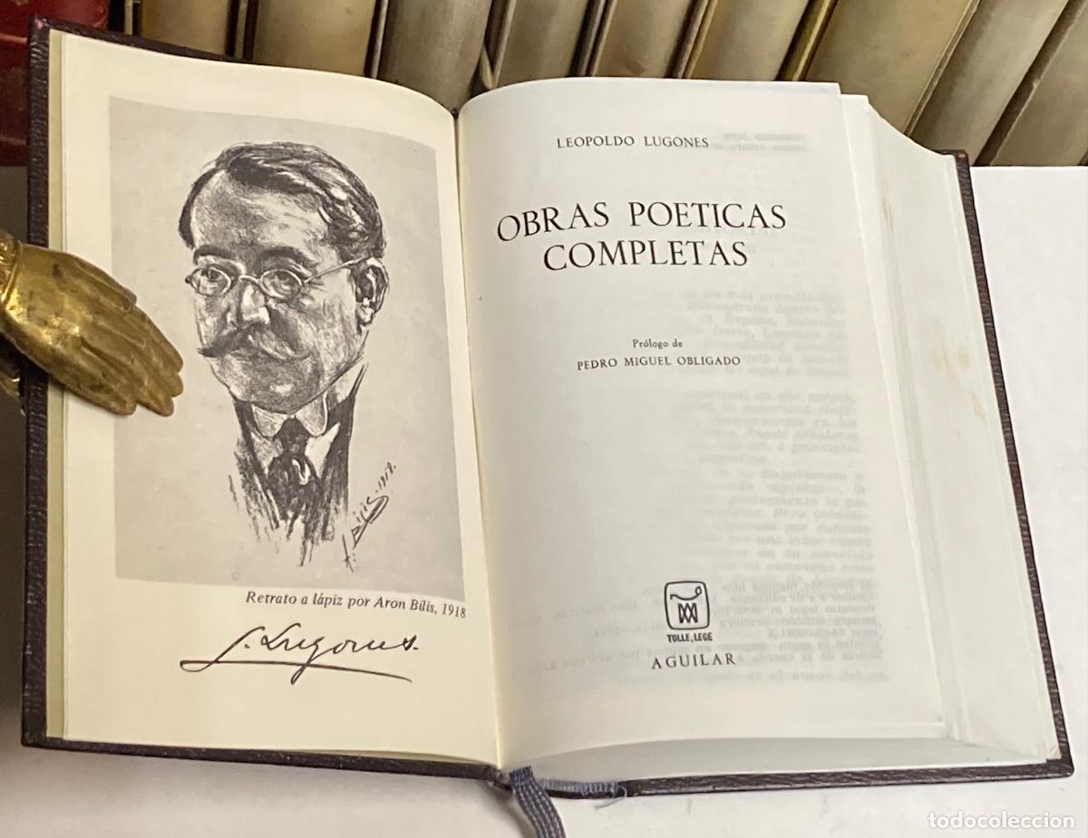 Gebrauchte B&uuml;cher: A&Ntilde;O 1974 - OBRAS PO&Eacute;TICAS COMPLETAS DE LEOPOLDO LUGONES - AGUILAR COLECCI&Oacute;N JOYA