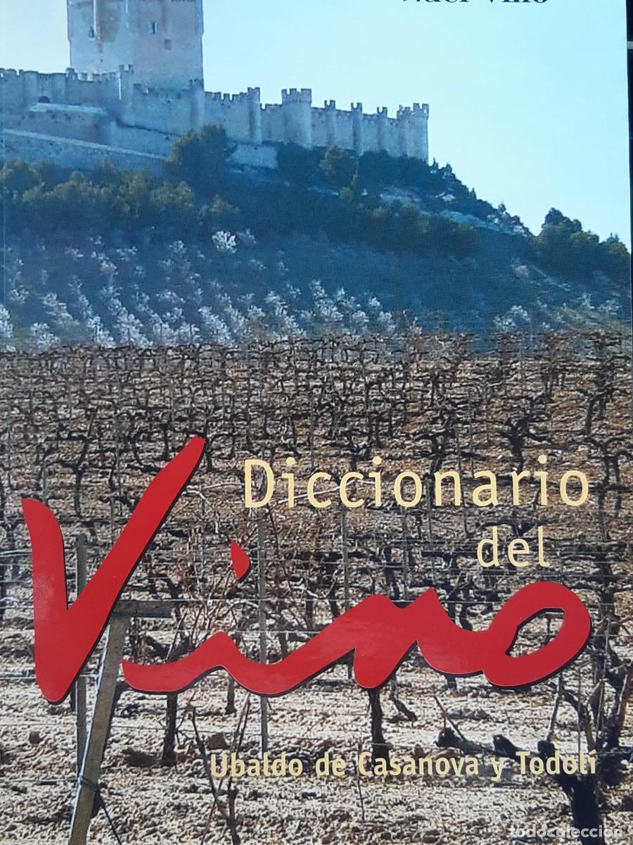 Libros de segunda mano: Diccionario del vino Ubaldo de Casanova y Todoli.