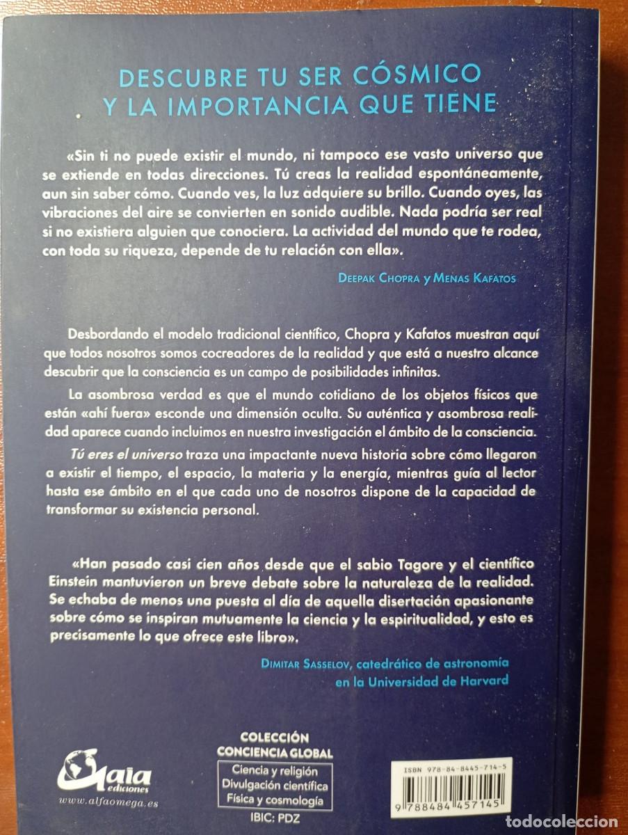 Libros de segunda mano: TU ERES EL UNIVERSO. DEEPAK CHOPRA - Foto 4