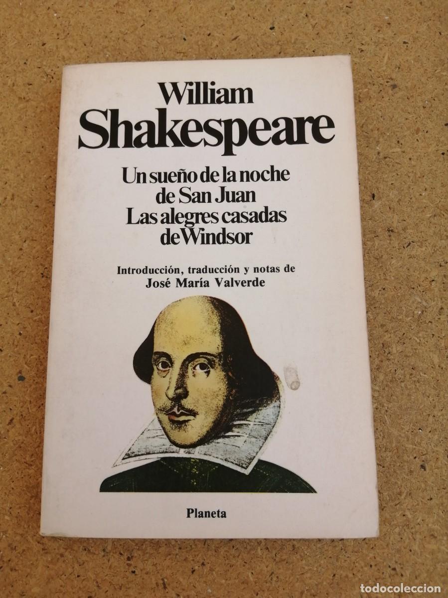 Libros de segunda mano: UN SUE&Ntilde;O DE LA NOCHE DE SAN JUAN - LAS ALEGRES CASADAS DE WINDSOR (SHAKESPEARE)