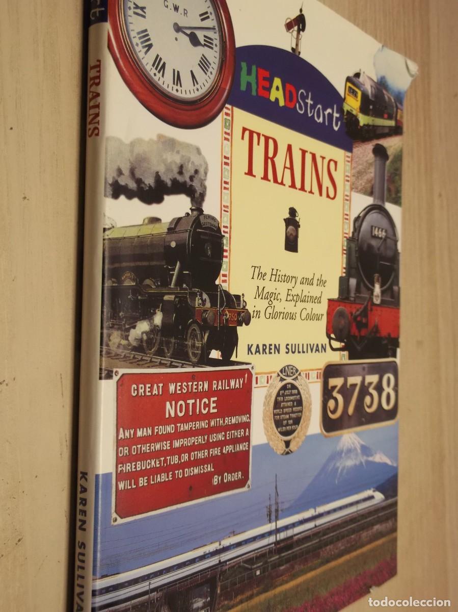 Libros de segunda mano: Trains (Headstart S.) Edici&oacute;n en Ingl&eacute;s de Karen Sullivan tapa dura