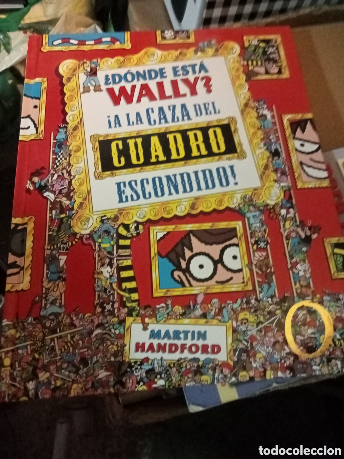 Libros de segunda mano: D&oacute;nde est&aacute; Wally a la caza del cuadro escondido