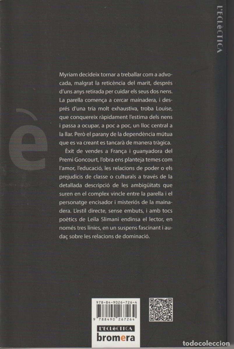 Libros de segunda mano: UNA DOL&Ccedil;A CAN&Ccedil;O - LEILA SLIMANI - ED. BROMERA 2016 - Foto 2